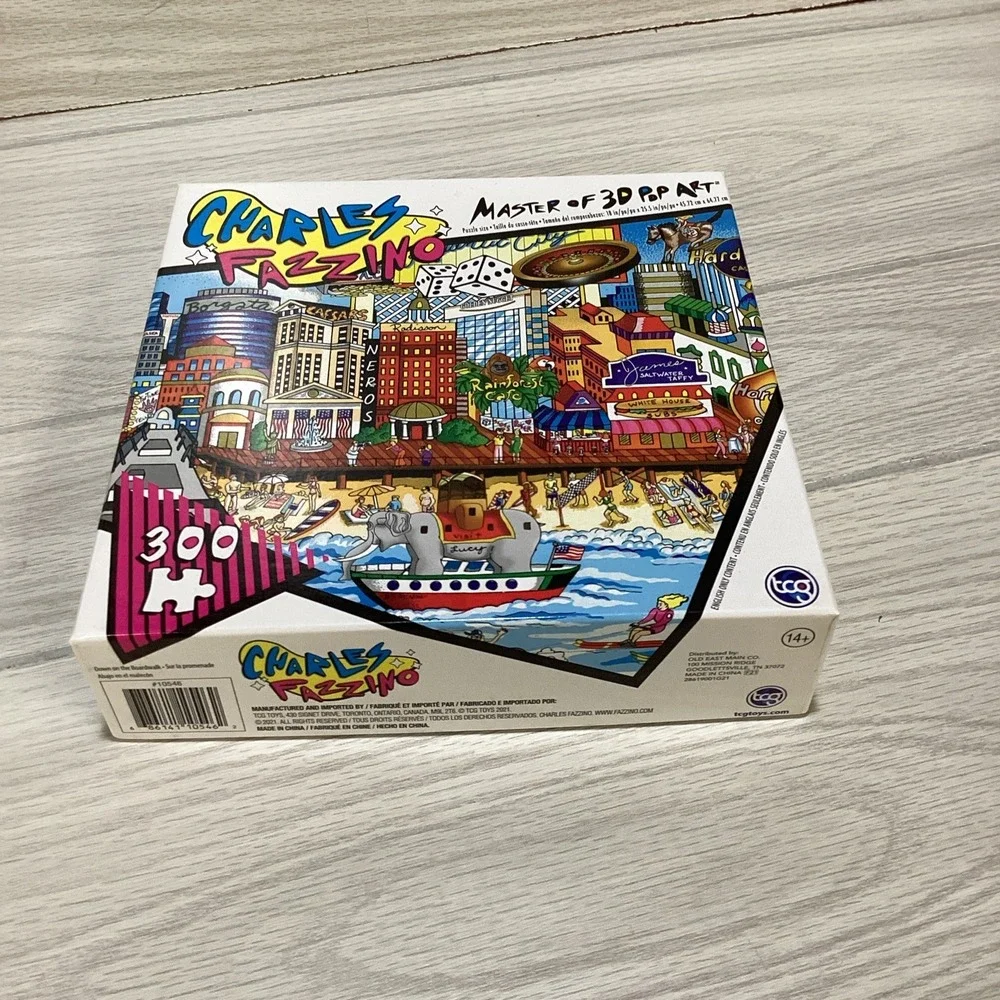 TCG MASTERS OF 3D ART 300 Pieces 18' x 25.5